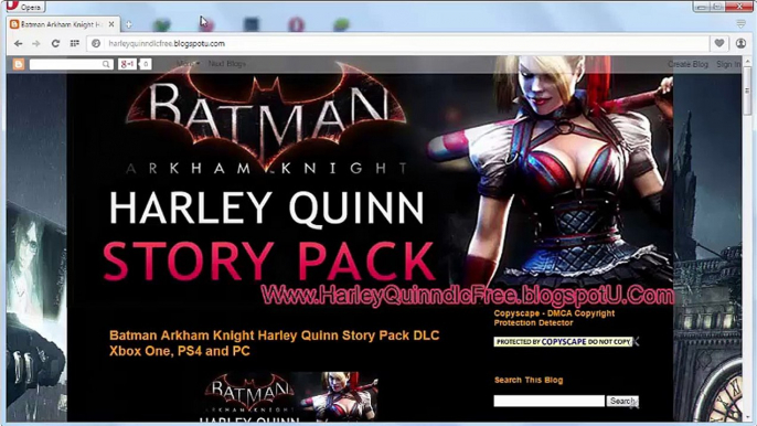 Unlock/Install Batman Arkham Knight Harley Quinn Story Pack DLC Free