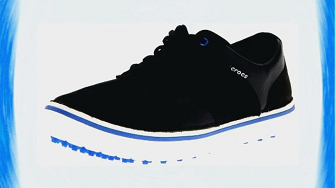 Crocs Mens Preston Golf Shoes (Black/Blue) Mens Black/Blue 9 Reg Mens Black/Blue 9 Reg