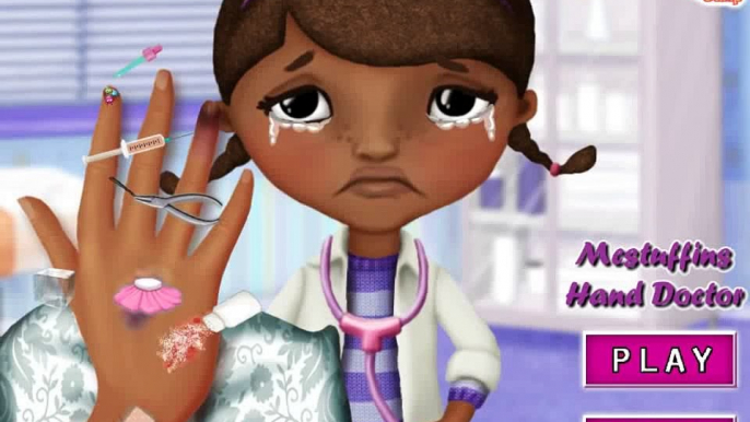 Doc McStuffins Hand Doctor Доктор Плюшева лечит руку   прохождение игры