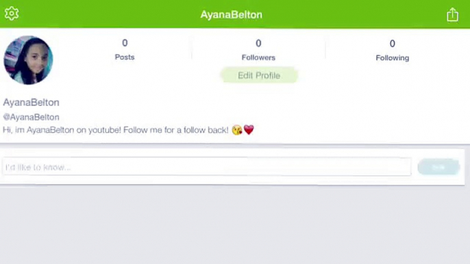 Follow me on kiwi for a follow back