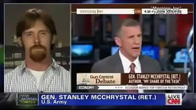 Former marine Joshua Boston shows Alex Jones how to debate Piers Morgan on gun control