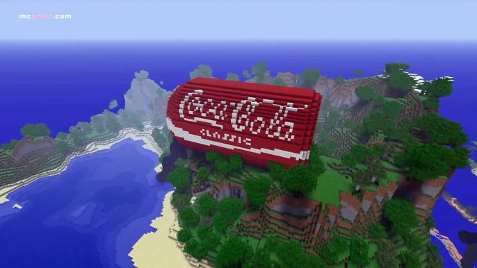 Epic Minecraft build - Coke Can [HD]