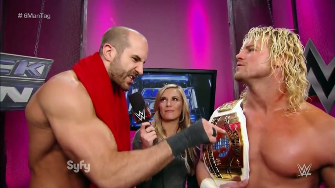 Renee Young Interviews Dolph Ziggler and Cesaro