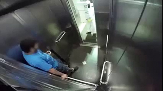 The craziest meanest elevator prank ever!