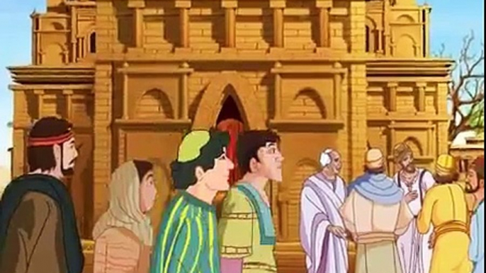 Bible stories for children - Jesus Heals a Demon Possessed Man ( Kids Cartoon Animation in Spanish )
