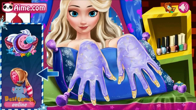 Disney Frozen Games (Elsa Beauty Salon) Girls Makeover Games