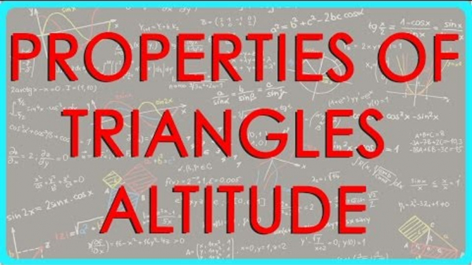 136-CBSE Class VI maths,  ICSE Class VI maths -   Properties of Triangles  - Altitude