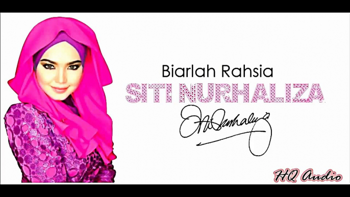 Dato Siti Nurhaliza "Biarlah Rahsia" HQ Audio (Lyrics in Description)