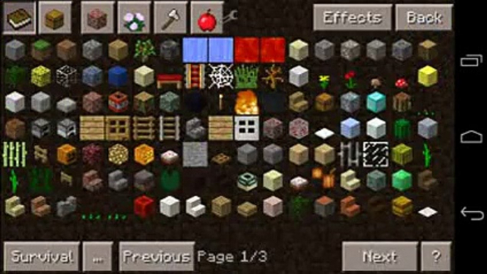 Minecraft Pe 0.11.1 Mod do Too Many Items download