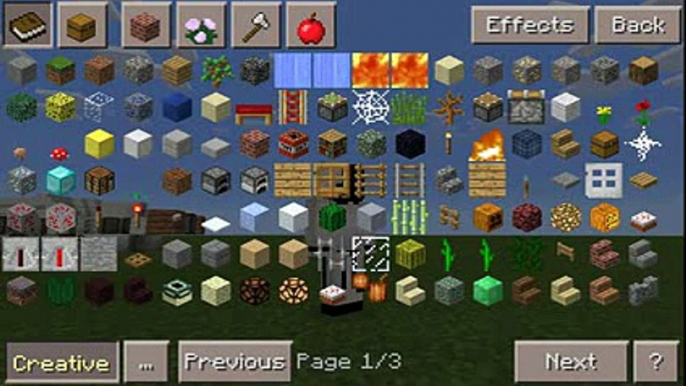 Too Many Items V2 MOD _ MINECRAFT POCKET EDITION [0.11.1]