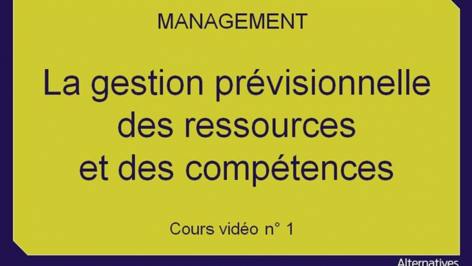 Term STMG Mana Gestion prévisionnelle des ressources et des compétences (1)