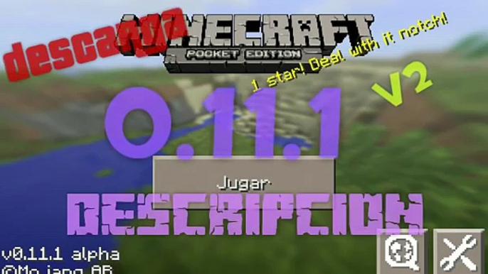 MINECRAFT PE 0.11.1 v2 Oficial _ MCPE 0.11.1 v2 apk