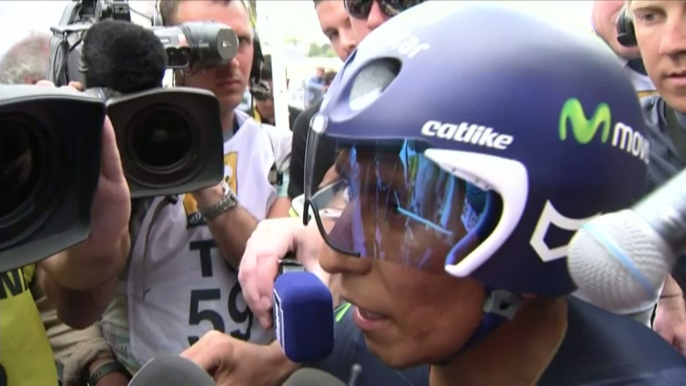 Cyclisme - TDF 2015 - 9e étape : Quintana « Un bon test pour l'équipe »