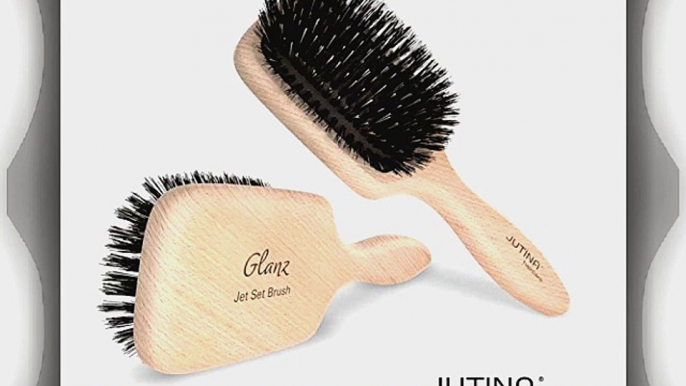 Jutina Haircare Jet Set Glanz Mini Paddle B?rste Zum vereinfachtem K?mmen 180 mm x 60 mm