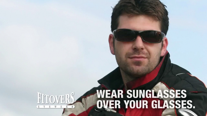 Sunglasses Made To Fit Over Glasses by Jonathan Paul® Fitovers Eyewear - Great for Riding