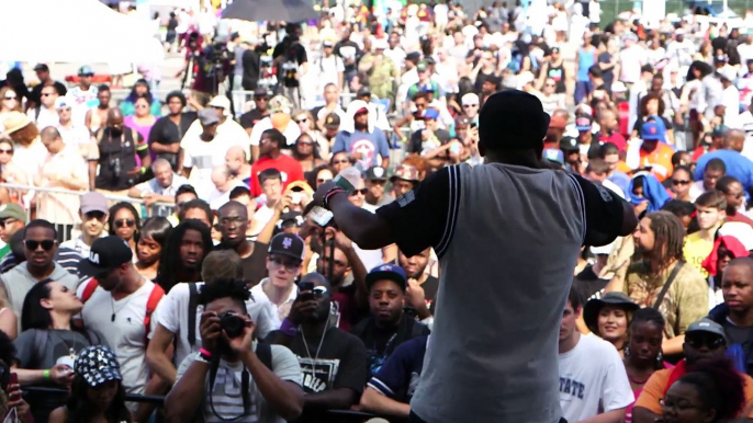 Charles Hamilton - "Brooklyn Girls" Live at the Brooklyn Hip-Hop Festival