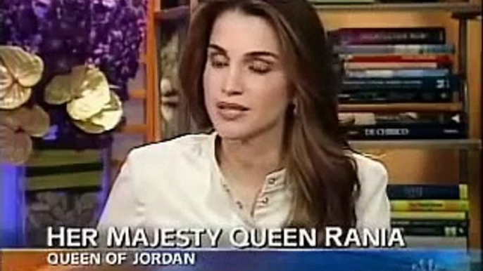 Queen Rania 2004 Interview on "Today"  with Katie Couric