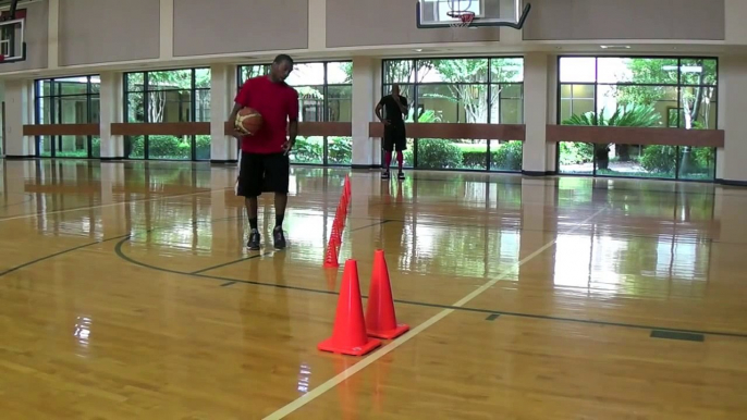 Maurice Evans NBA Workout - Advanced Footwork/ "Back to the basket" Mid-range attack moves!!!