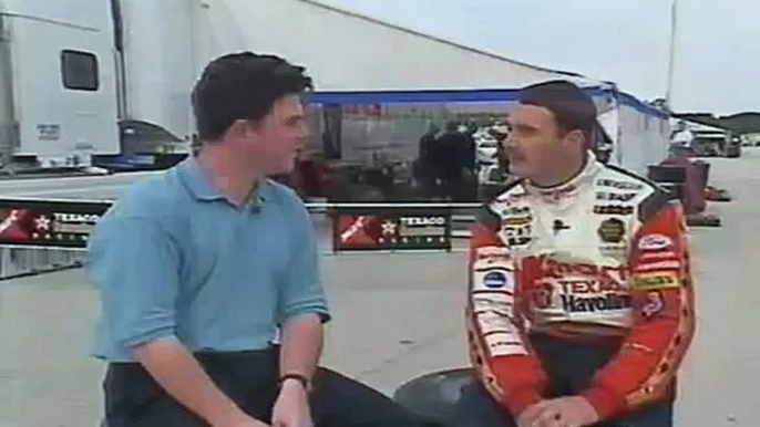 1994 NIGEL MANSELL INTERVIEW  BY JAMES ALLEN AT SEBRING TEST