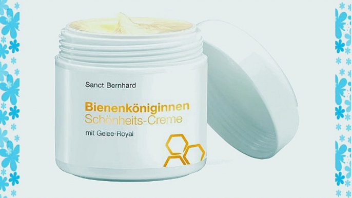 Sanct Bernhard Bienenk?niginnen Sch?nheits-Creme mit Gelee-Royal Avocado?l Karotten?l 100 ml