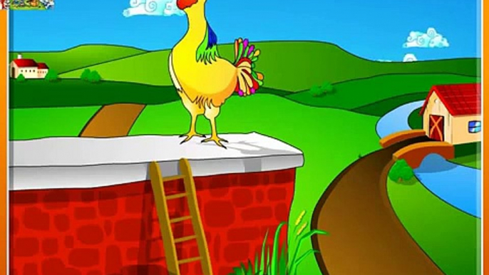 Cock a doodle doo. Mother Goose English Nursery Rhymes. English Children Songs nursery rhymes