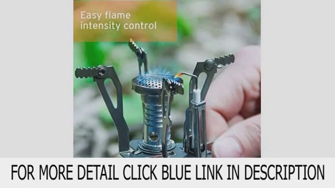 Details Etekcity Ultralight Portable Outdoor Backpacking Camping Stoves with P Slide