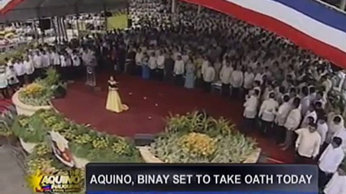 Charice Pempengco sings national anthem at Aquino/Binay inauguration