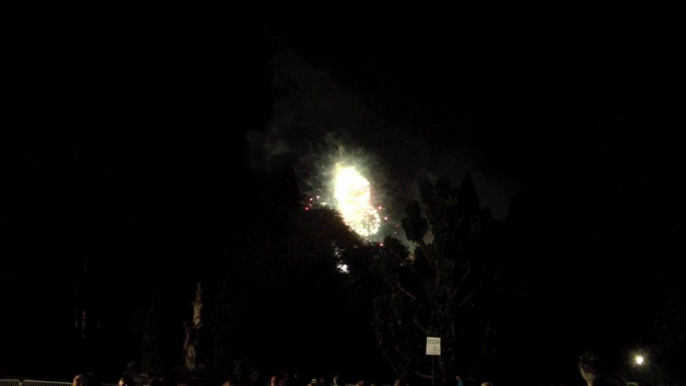 Feu d'artifice du 14 juillet 2015 au Puy en Velay