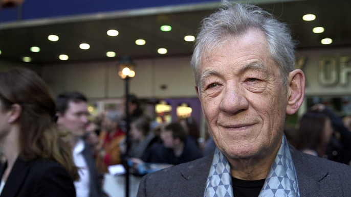 Mr. Holmes - MiniBite Sir Ian McKellen at Mr Holmes Premiere on Gandalf