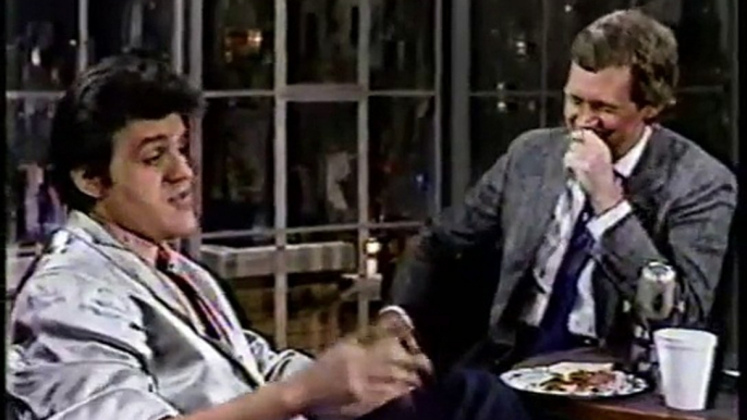 Jay Leno on Late Night With David Letterman