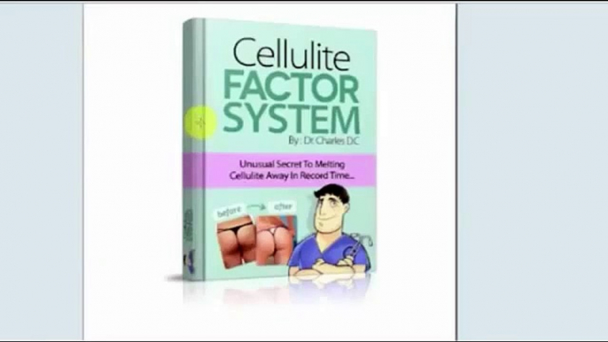 Cellulite Factor Review - Lose Cellulite FAST With Cellulite Factor!