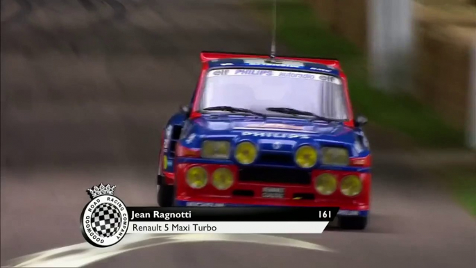 Goodwood Festival of Speed 2015 - Renault 5 Turbo 360° Spinning FUNNY