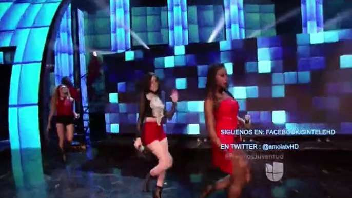 Fifth Harmony performing "Worth It" at Premios Juventud