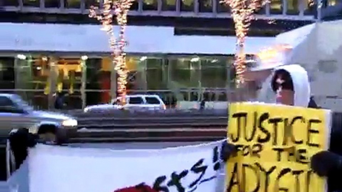 Sea Shepherd Solidarity Protest NYC against Japanese Whaling and Sinking of the Ady Gil 1-08-10 pt2