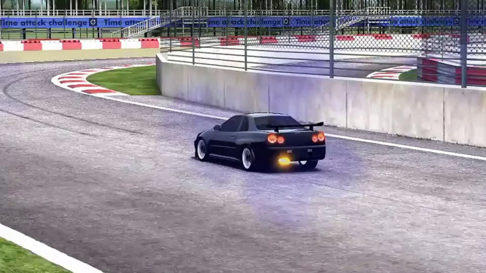 Some car drifting