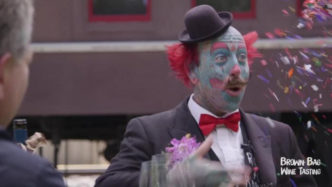 Richie the Barber, a Clown-Face-Tattooed Unicycle Riding Barber