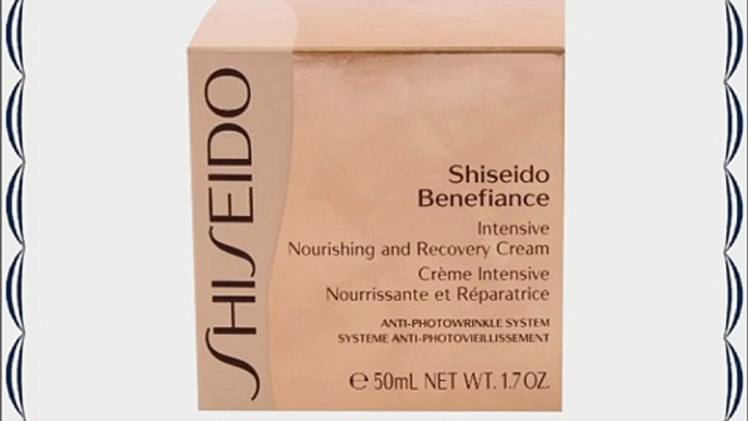 Shiseido Benefiance Intensive Nourishing and Recovery Cream unisex Gesichtscreme 50 ml 1er