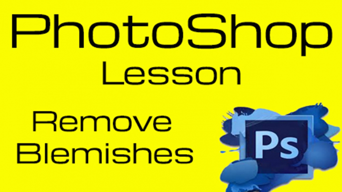 PhotoShop Lessons: Learn how to remove blemishes and Acne from your photos