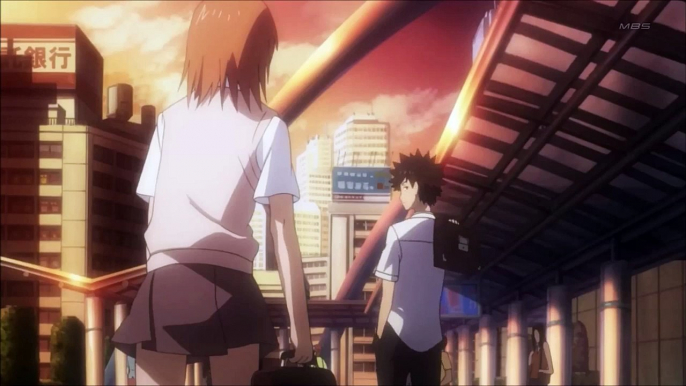 Kamijou Touma & Misaka Mikoto 2nd encounter.