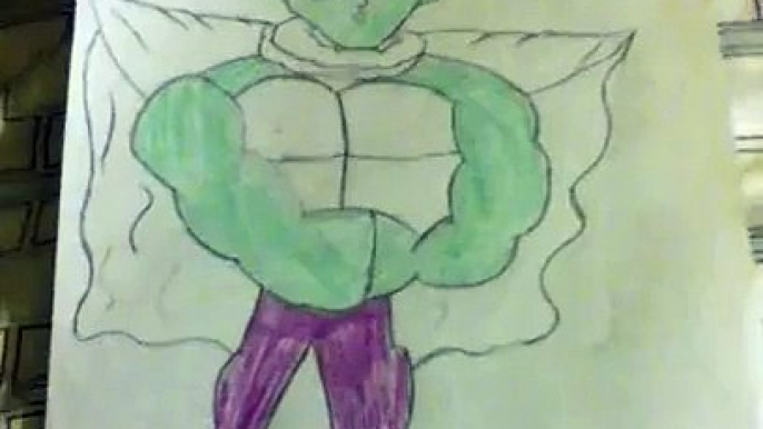 entry to cartoonblock contest vegeta fused with piccolo