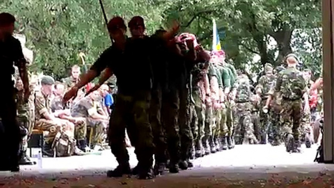 Entrance Heumensoord 2010 Vierdaagse Nijmegen Swedish Paratrooperteam day 3