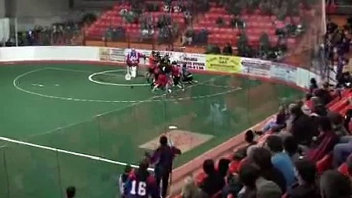 Bench Clearing Lacrosse Brawl