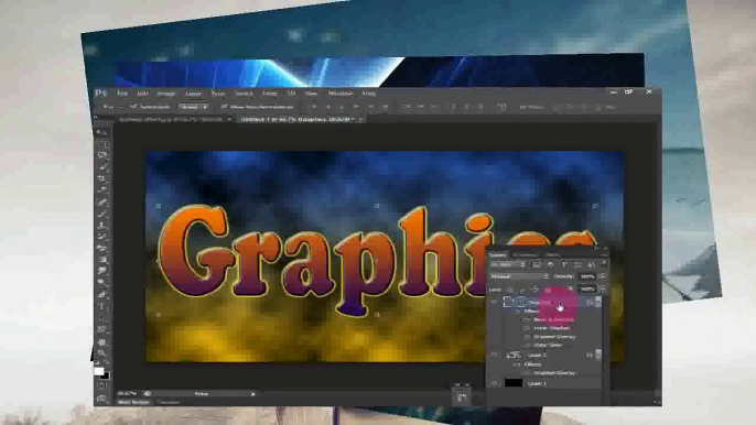 [Photoshop Lessons & Tutorials] - Create Lighting Text Effect