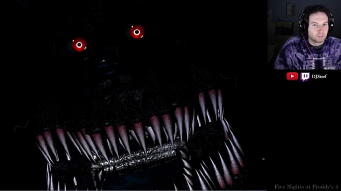 Five Nights at Freddy's 4 (FNAF4) - Nightmare Animatronic Jumpscare (Rare Lil B Based Jumpscare)