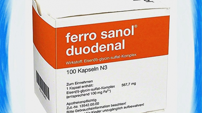 Ferro Sanol duodenal hartkapsel mit msr.?berz.pel