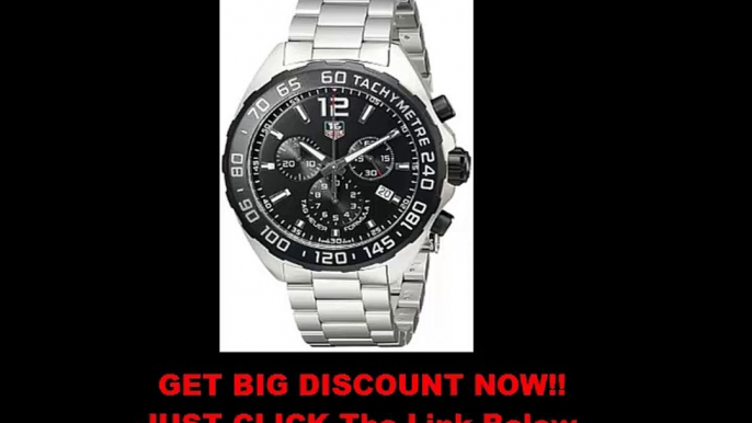 TAG Heuer Men's CAZ1110.BA0877 Formula 1 Analog Display Swiss Quartz Silver Watch