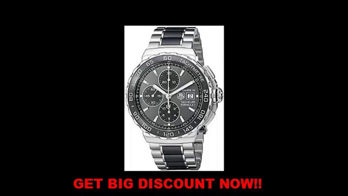 FOR SALE TAG Heuer Men's THCAU2010BA0873 Formula 1 Analog Display Swiss Automatic Silver Watch