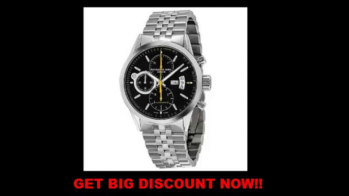 REVIEW Raymond Weil Freelancer Chronograph Automatic Stainless Steel Mens Watch 7730-ST-20021