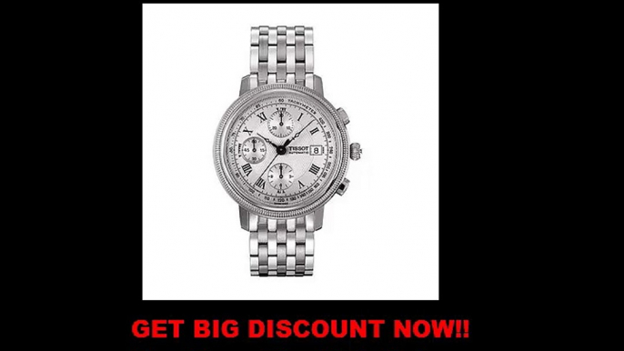 FOR SALE Tissot Bridgeport Chronograph Stainless Steel Mens Watch T0454271103300