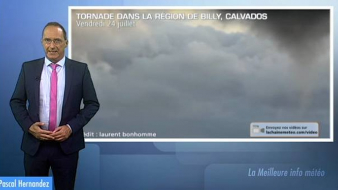 Tornade et orages en Normandie